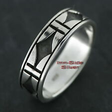 Echt 925er Silber Ringe Celtic Gothic Karo Keltisch Feingehalt massiv Silber 925