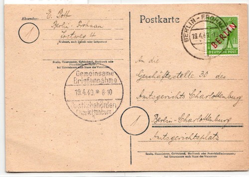 Berlin auf postkarte - 24,