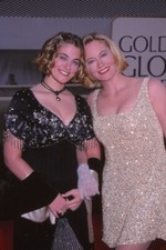 Dia Cybill Shepherd mit Tochter Clementine 1998 KB-format Fotograf P5-35-3-1