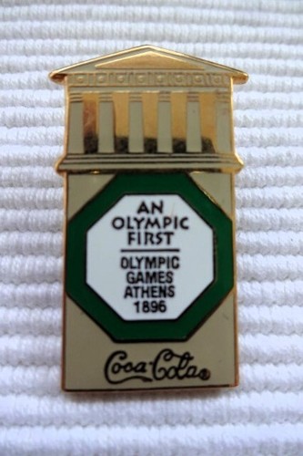 Coca cola olympic first pin - cola,