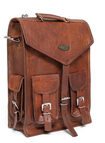 Herren echtleder rucksack - echtleder,