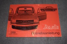 Betriebsanleitung Bedienungsanleitung Audi 80 / 80 Variant F 103 erstklassig