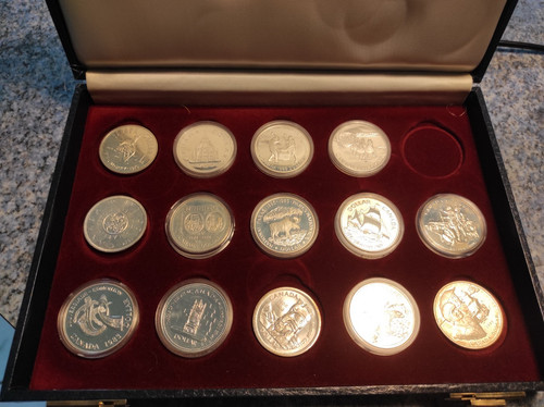 Silber münzsammlung canada - silber,
