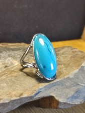 Damen Ring in Silber Gr 57  Cocktailring Retro Design elegant sehr auffällig