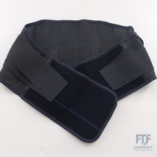 Rückenstütze, Rückengurt für den Lendenbereich, Bandage für Schmerzlind... BR1BL