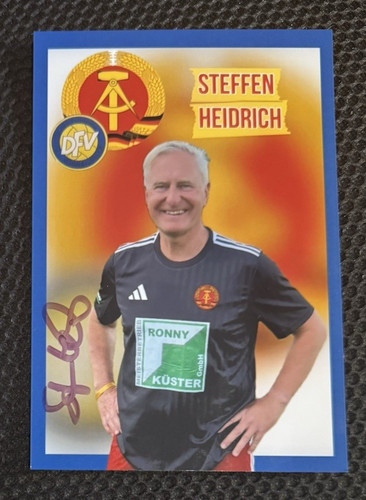 Autogramm karte steffen - autogramm,