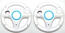2x Wii  Lenkrad Set weiß