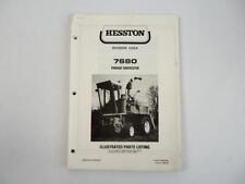 Hesston 7680 Forage Harvester Feldhäcksler Ersatzteilliste Parts List 1983