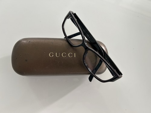 Brille gucci mit etui - brille, schwarz