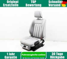 Mercedes CLS 218 Sitz Beifahrersitz Vorn rechts Leder Nappa Semianilin Grau