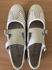 Schuhe, Damen, Turnschuhe, Ballerina, weiß, grau, grün, Gr. 41, NEU