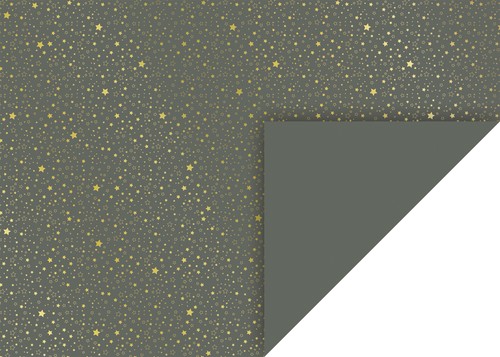 Motivkarton golden stars - golden,