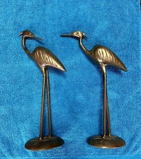 Messing Figuren Vogel Paar