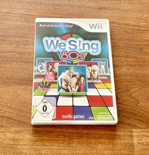 Nintendo wii sing 80s - we,