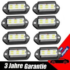4/8x LED Kennzeichenleuchte