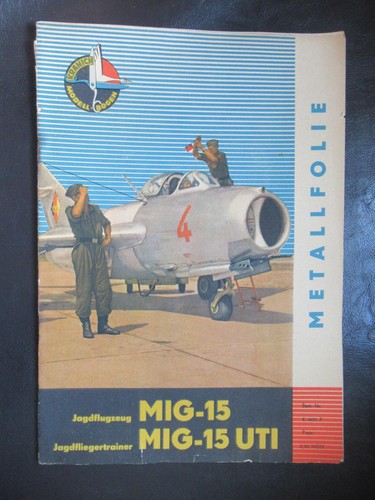 Jagdflugzeug mig ddr - mig, 15,ddr