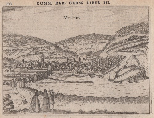 Hann münden gesamtansicht - münden,