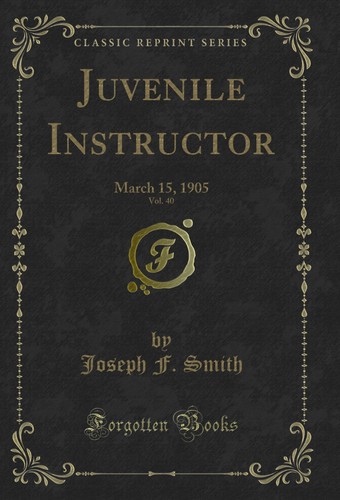 Juvenile instructor vol 40 - juvenile, vol.