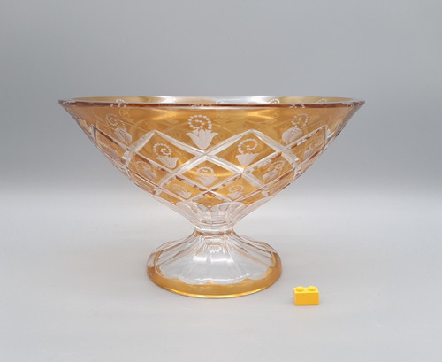 Jugendstil fußschale schale - /,