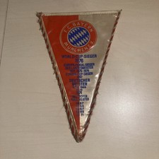 FC Bayern München Wimpel Zum World Cup Sieger 1976 Emblem Fahne Abzeichen FCB