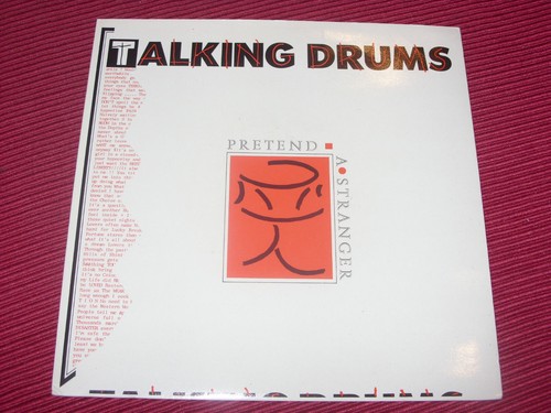 Talking drums pretend a - talking,
