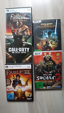 Spielesammlung, unter anderen : FABLE III, Shogun 2, Star Wars, usw. s. das Bild