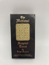 14166/ THE MEDIEVAL SCAPINI TAROT Luigi Scapin -  1985 - Unvollständig