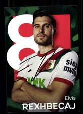 Elvis Rexhbecaj Autogrammkarte FC Augsburg 2025-26 Original Signiert