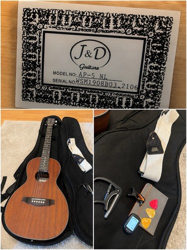 Guitars 5 nl parlor - j&d,