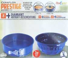 Backformen Set Springform Gugelhupf HSP Hanseshopping Ceraflon Prestige BLAU
