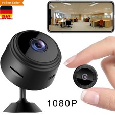 Mini Kamera 1080P Full HD WLAN Kamera Überwachung Innen Mini Überwachungskamera