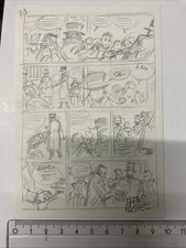 Original Zeichnung Von Les