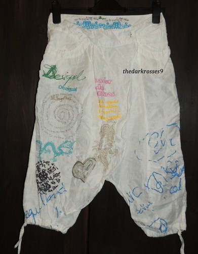 Desigual haremshose leinenhose - desigual,