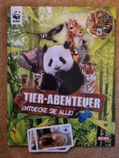 komplett, WWF Tier-Abenteuer entdecke sie alle ! - Sticker-/Sammelalbum von REWE