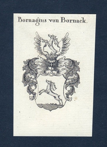 1820 bornagius von bornack - von,