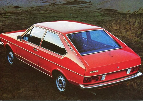Werbekarte passat 1977 - werbekarte,
