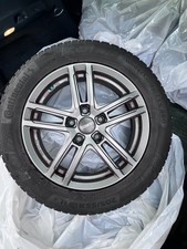 4x Winterreifen auf DEZENT Felgen VW Golf 7 Continental Winter Contact 860