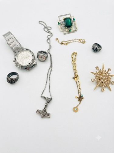 Konvolut schmuck uhren - schmuck, &
