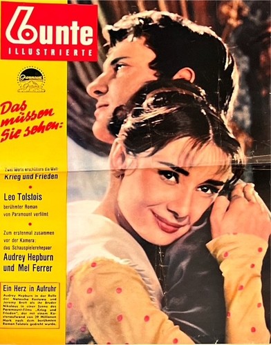 Werbung audrey hepburn krieg - audrey,