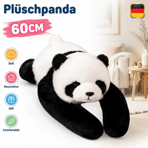 Plüschpanda kuscheltier 60cm - kuscheltier,