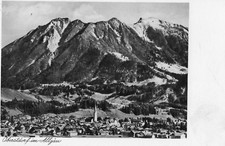 Ansichtskarte oberstdorf - ansichtskarte,