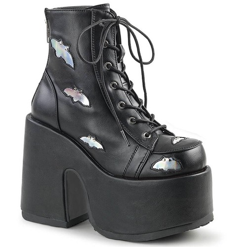 Demonia plateaustiefel - plateaustiefel,