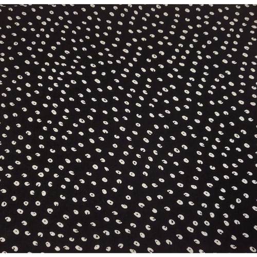 Viscosestoff schwarz - 0,5m,