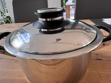 AMC Topf Kochtopf mit Deckel + Visiotherm Durchm.20 cm H11,5 cm 3,1 L ID 49061