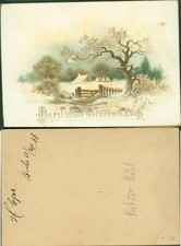 13814309 - Kulissenkarte 10,5 x 7,3 cm ein Bogen eingerissen alle Teile dabei