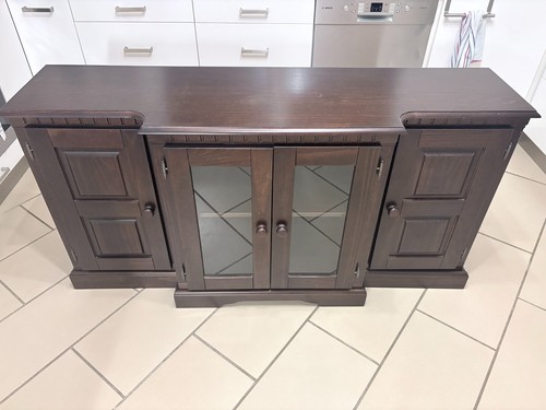 Dunkelbraunes sideboard - dunkelbraunes,
