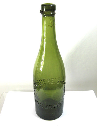 Alte bierflasche brauerei - bierflasche,