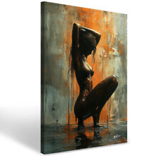 Leinwand Bilder Frauen Erotik Wandkunst Gemälde Wandbilder XXL Wohnzimmer 7254A