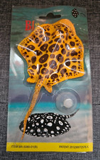 Neon leuchtender gummi rochen - neon,