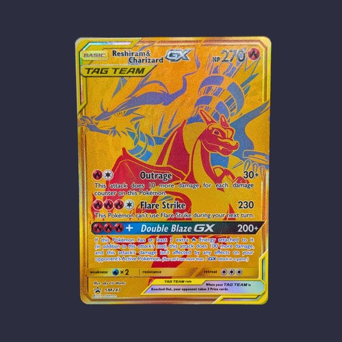 Reshiram charizard gx - reshiram, &